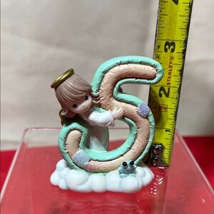 Precious moments angel figurine age 5